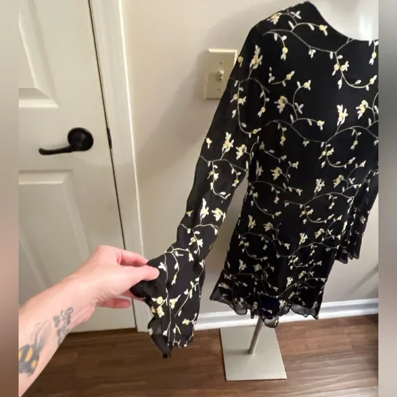 La Maison Talulah Night Spark Mini Dress, Sz L - Picture 9 of 12